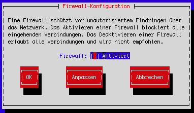 system-config-firewall-tui