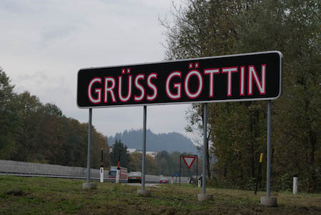 A12 bei Kufstein - Grüss Göttin ???